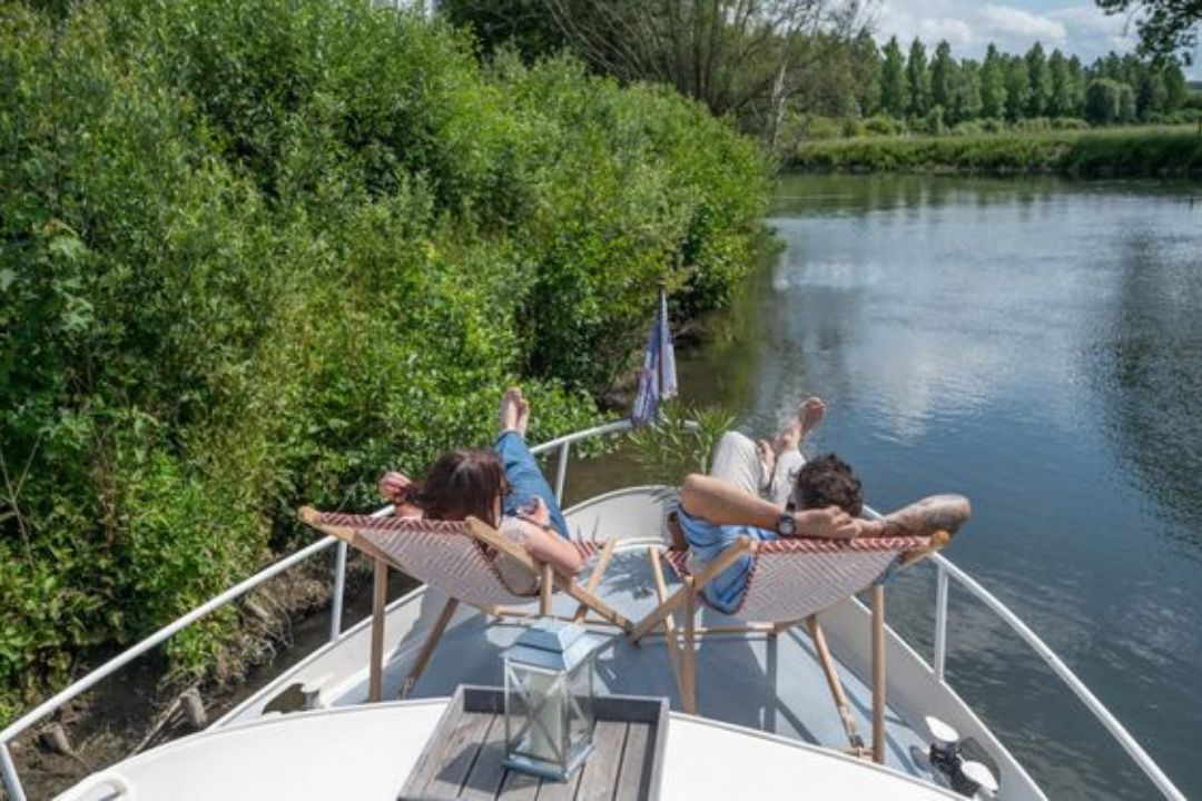 Le bateau Dolfyn à Eaucourt-sur-Somme